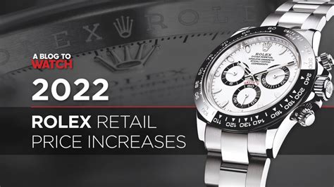 rolex 2022 price increase list|rolex switzerland price list 2022.